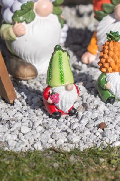 Hovedbilde Nisse med frukthatt – stor – melon