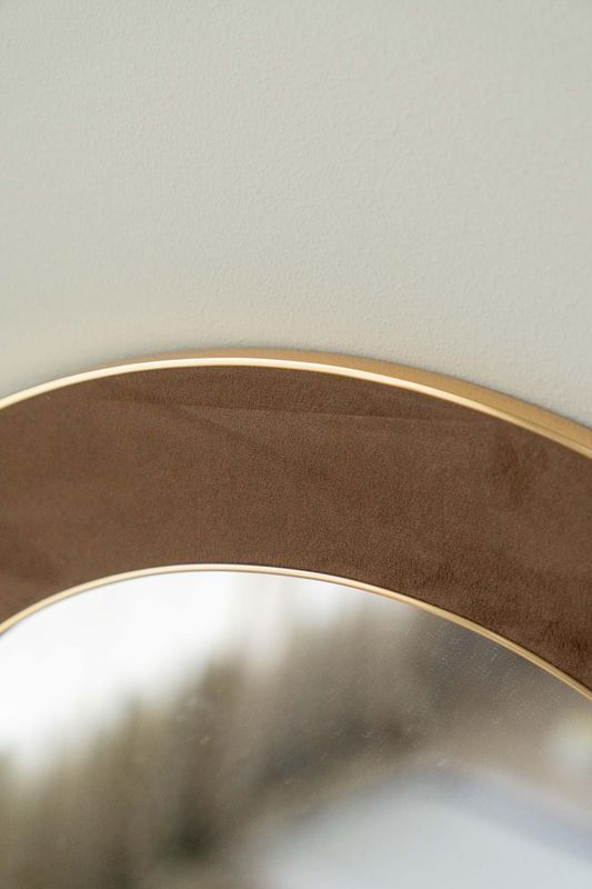 Speil 60cm Brun 