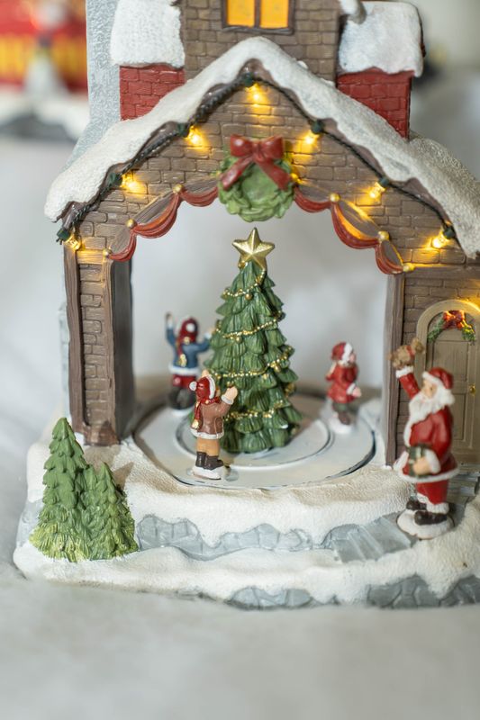 Juleby - Kos med Nissen