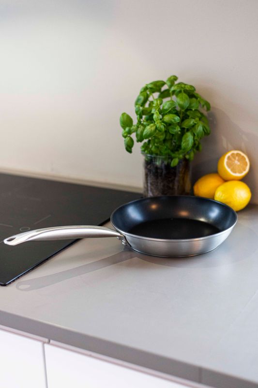 Stekepanne sølv 24cm