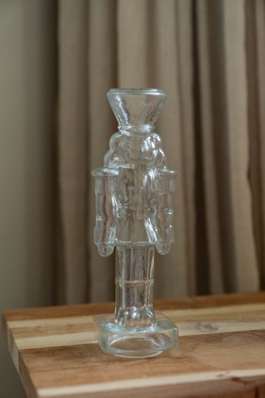 Nøtteknekker 22cm Glass - Klar