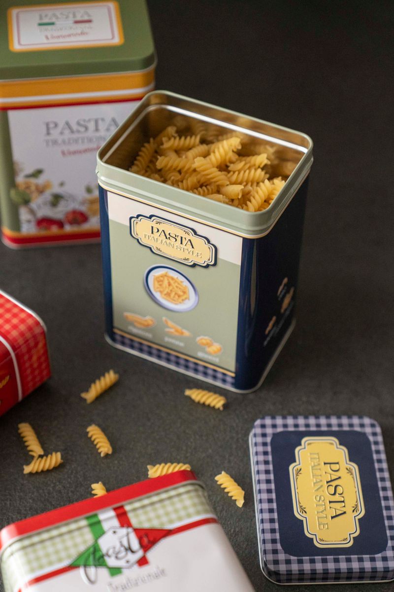 Milano Oppbevaringsboks  Pasta – Blå