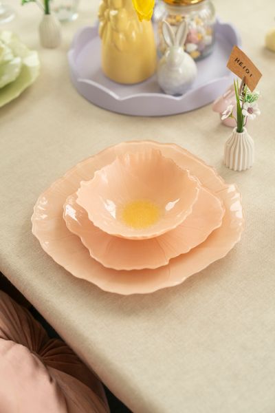 Hovedbilde Valmue Skål 15cm - Fersken