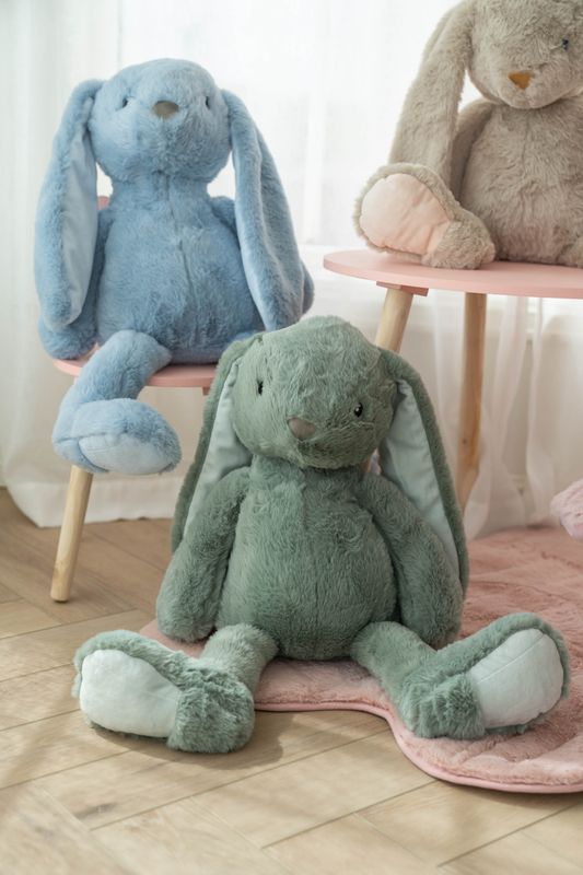 Kosedyr kanin – 70 cm – Grønn