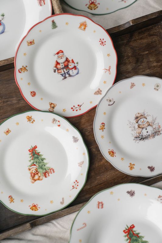 Juleminner Tallerken 19cm - Nisse