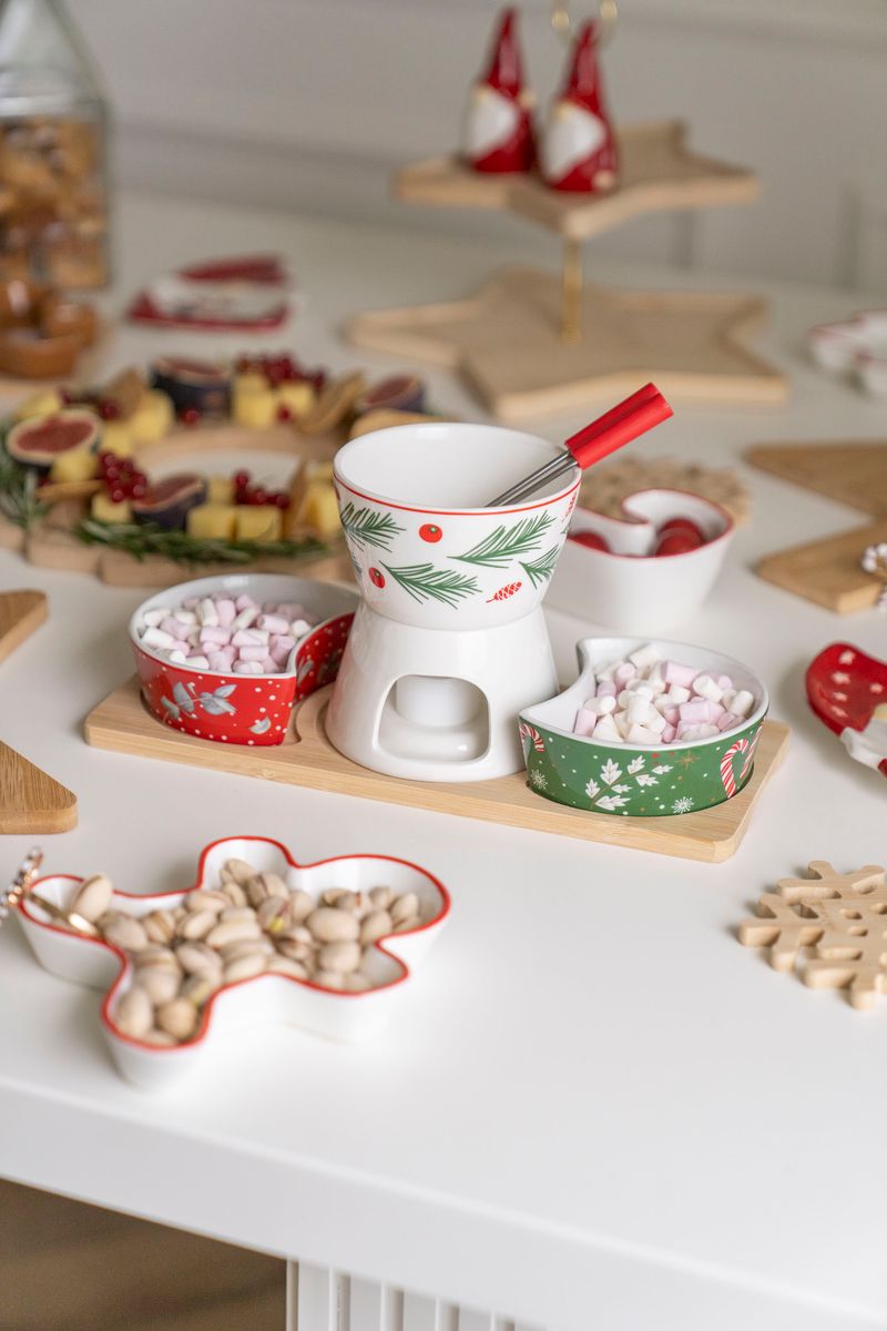 Fondue Sett - Merry Christmas