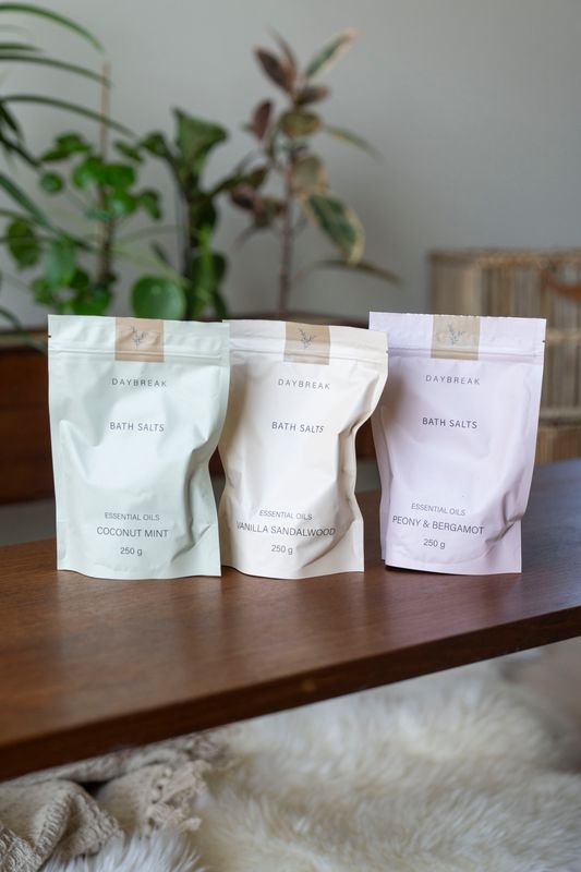Daybreak Badesalt - Coconut Mint