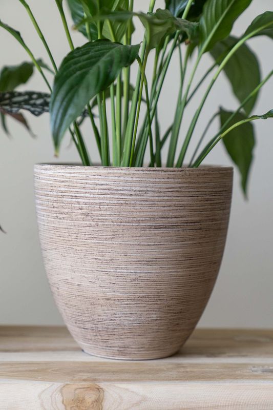 Blomsterpotte 3pk Beige Rustikk