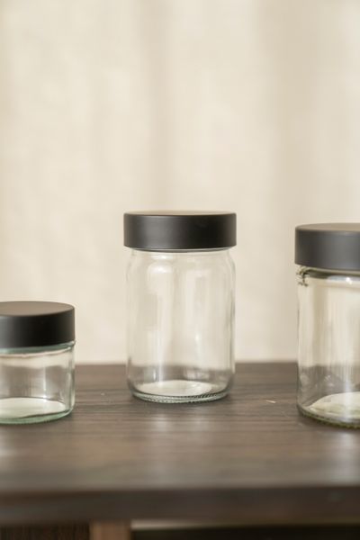 Hovedbilde Krukke m/svart lokk 250ml