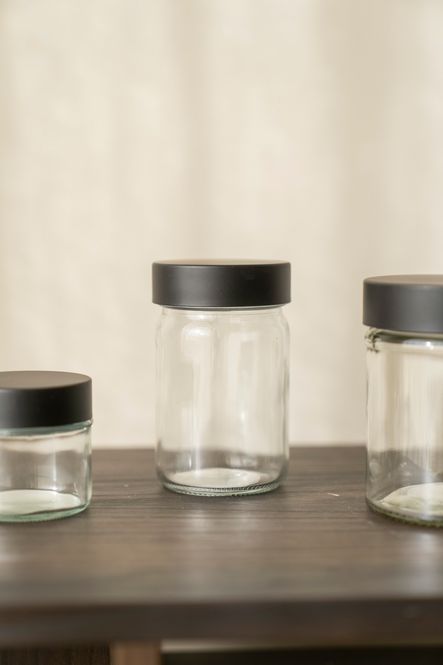 Hovedbilde Krukke m/svart lokk 250ml