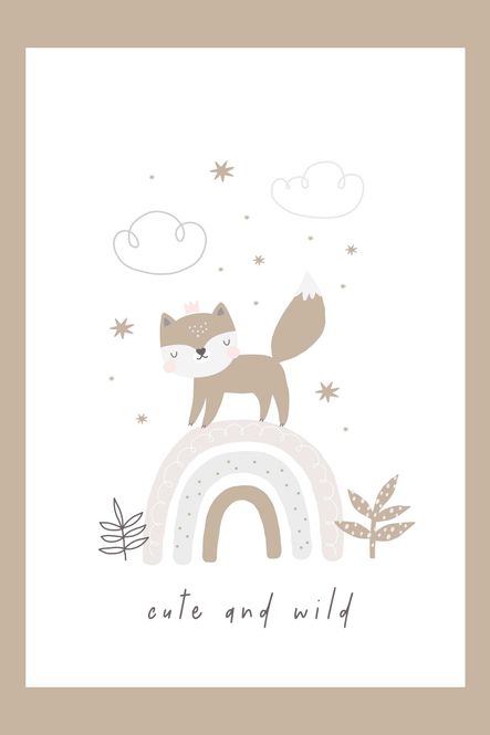 Hovedbilde Poster - Cute And Wild