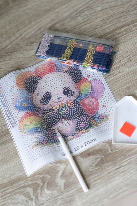 Hovedbilde Diamond painting 20x20 - Panda