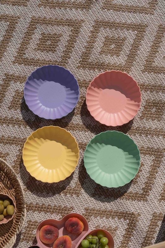 Soft skål – Ø19 cm – lilla