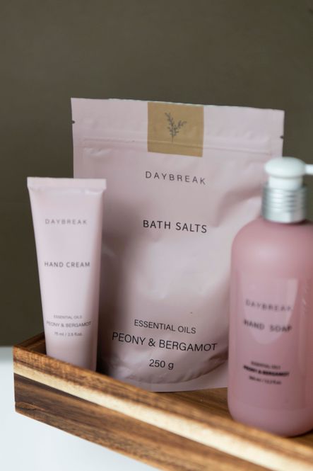 Hovedbilde Daybreak Badesalt - Peoni Bergamot