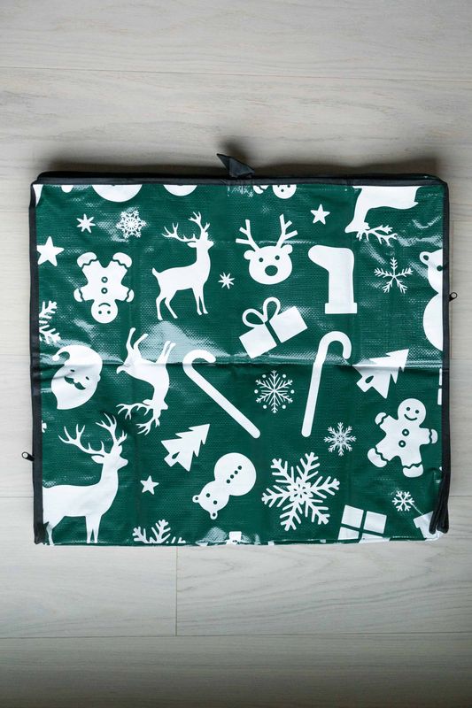 Oppbevaringsbagg 62x53x19cm - Grønn