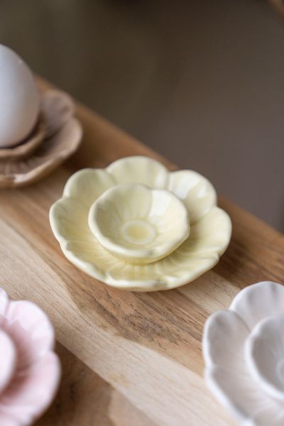 Hovedbilde Eggeglass blomst – gul