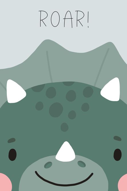 Hovedbilde Poster - Dinosaur 1