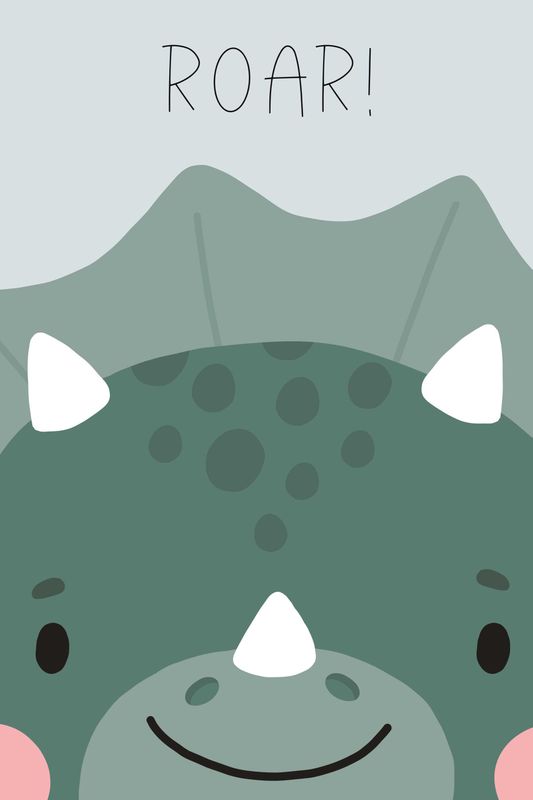 Poster - Dinosaur 1