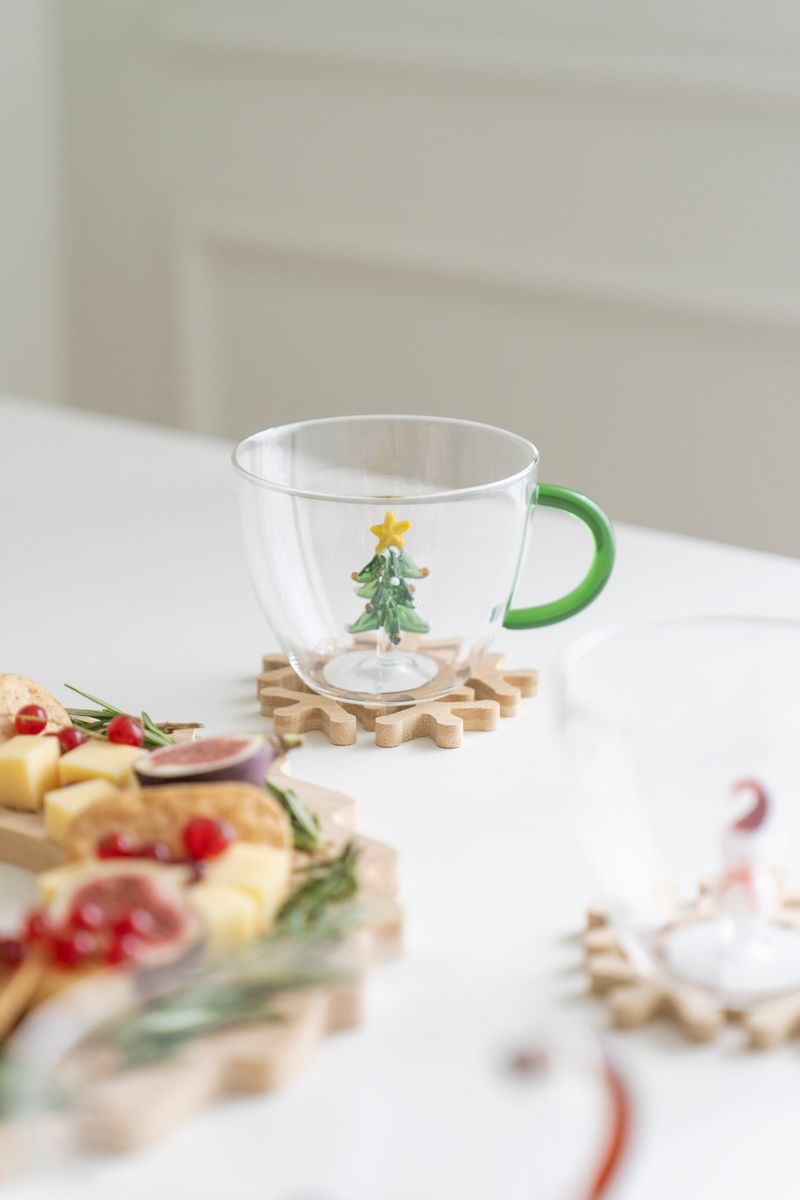 Tekopp - Glass Juletre