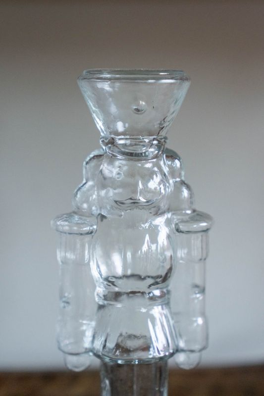 Nøtteknekker 22cm Glass - Klar