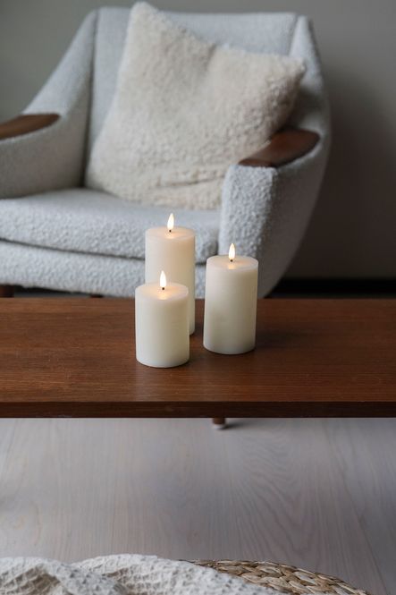 Hovedbilde LED Lys 3pk Ivory