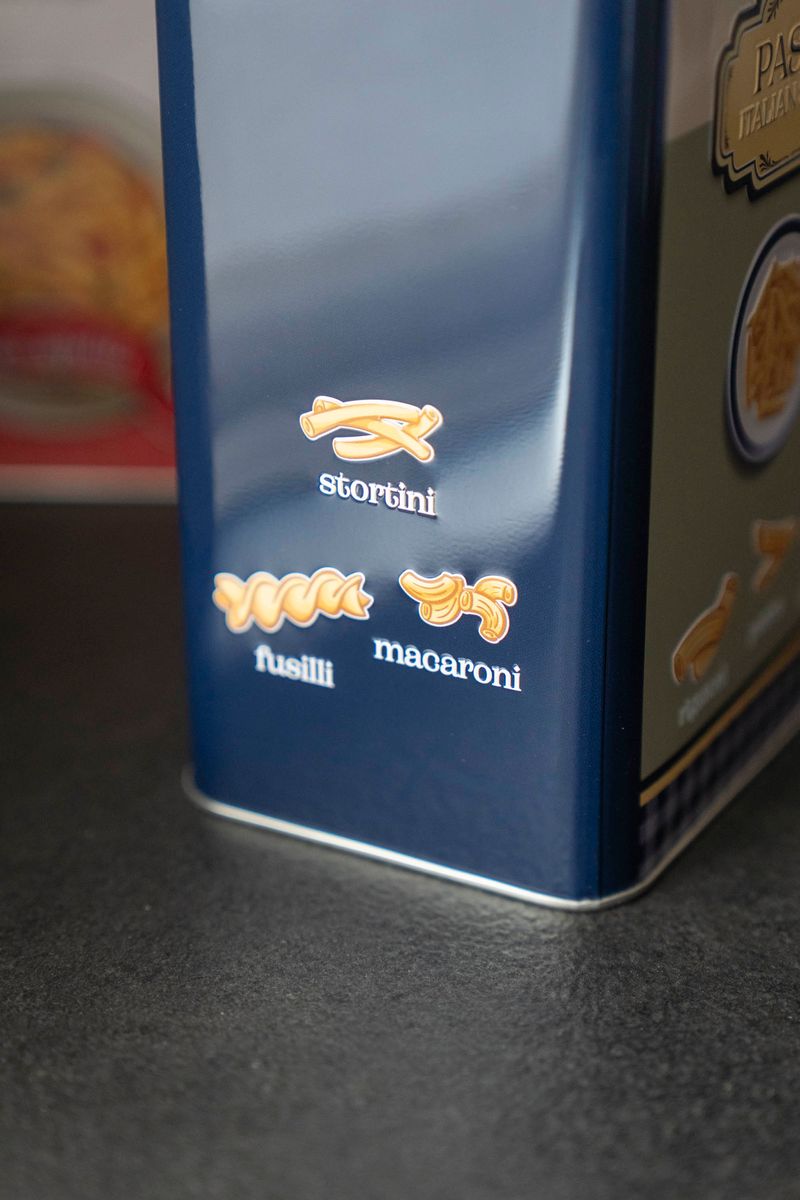 Milano Oppbevaringsboks  Pasta – Blå