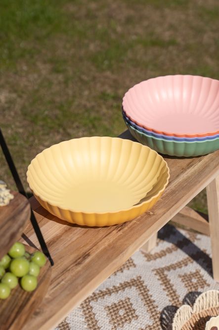 Hovedbilde Soft skål – Ø27,5 cm – gul