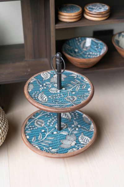 Hovedbilde Athen - Etasjefat 43cm Blå