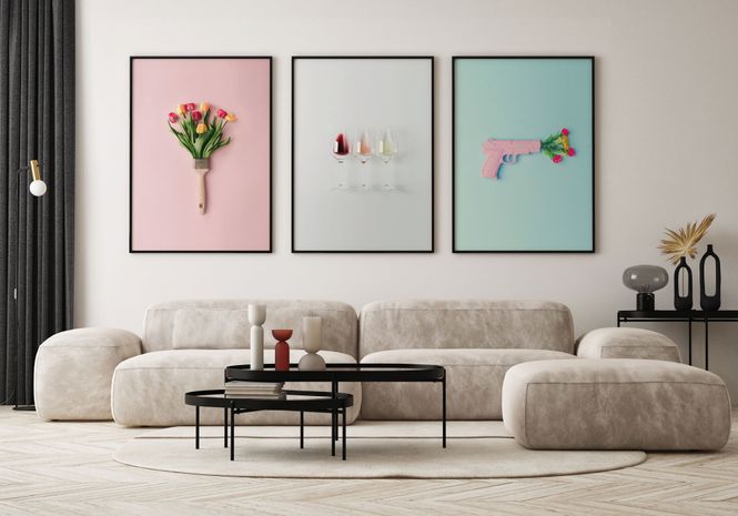 Hovedbilde Poster - Malerblomster