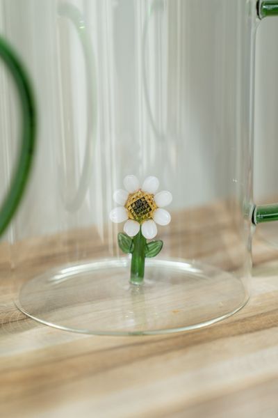 Hovedbilde Glassmugge – 1,6 L – Hvit