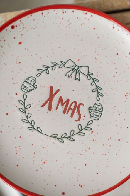 Hovedbilde Julehilsen Tallerken 20cm - Xmas