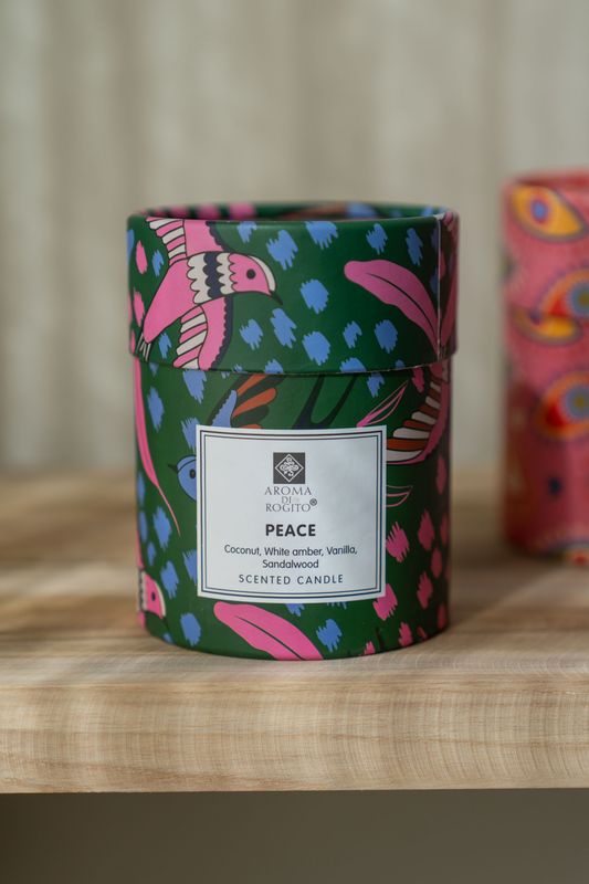 Duftlys i glass – Peace