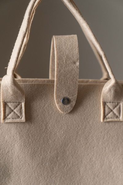 Hovedbilde Mini tote bag i filt – 30×17×20 cm – ...