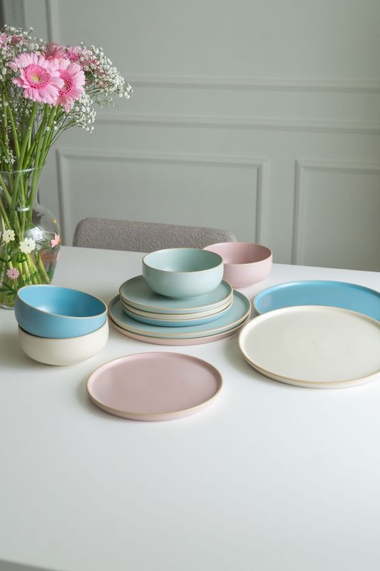 Harmoni - Tallerken – Ø27 cm – Rosa