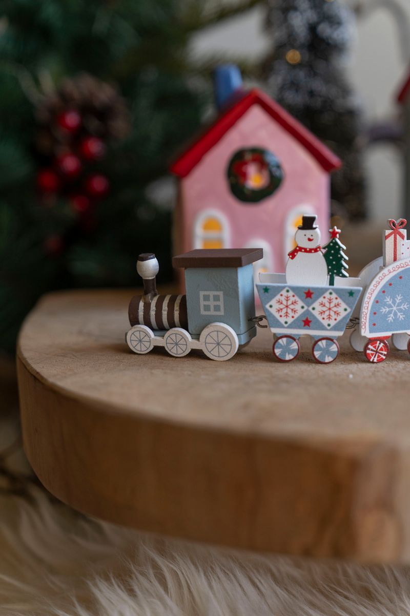 Tog 20cm - Brun/Blå