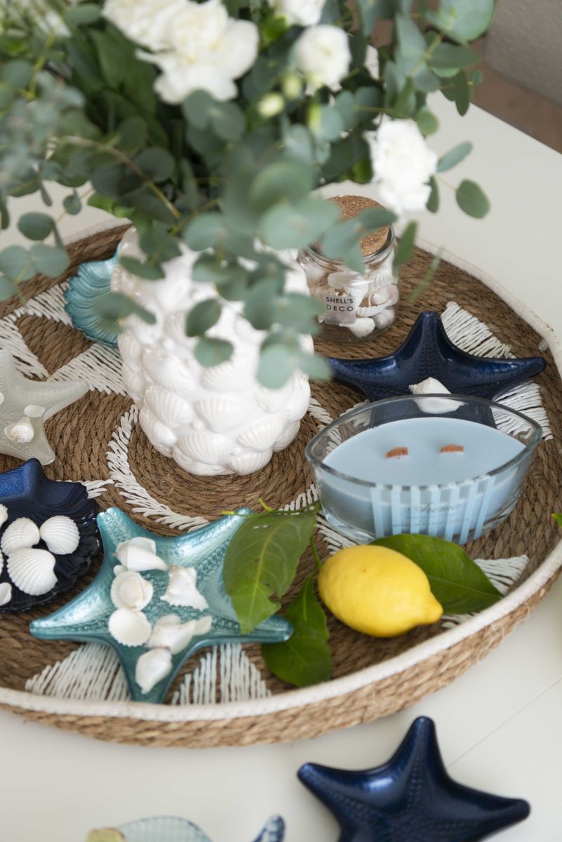 Skjell Tallerken 26cm Natur