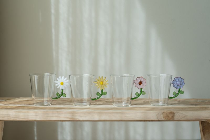Kaffekopp 410ml - Lilla