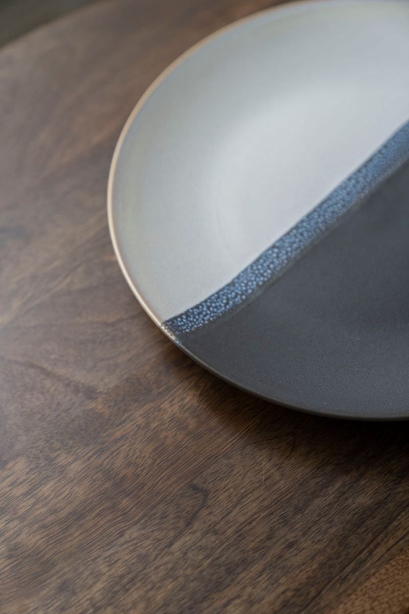 Hombre - Tallerken 26cm Blå/Beige