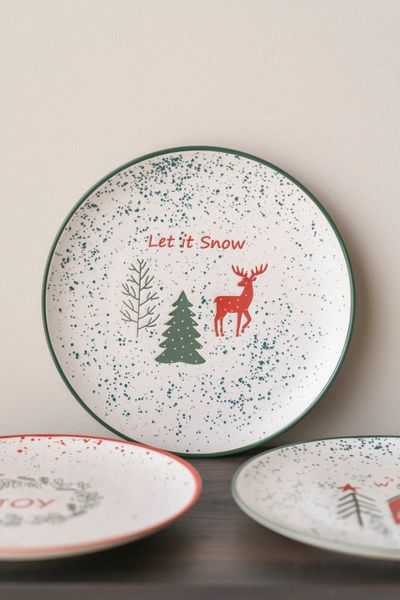 Hovedbilde Joy - Tallerken 26,5cm Let It Snow