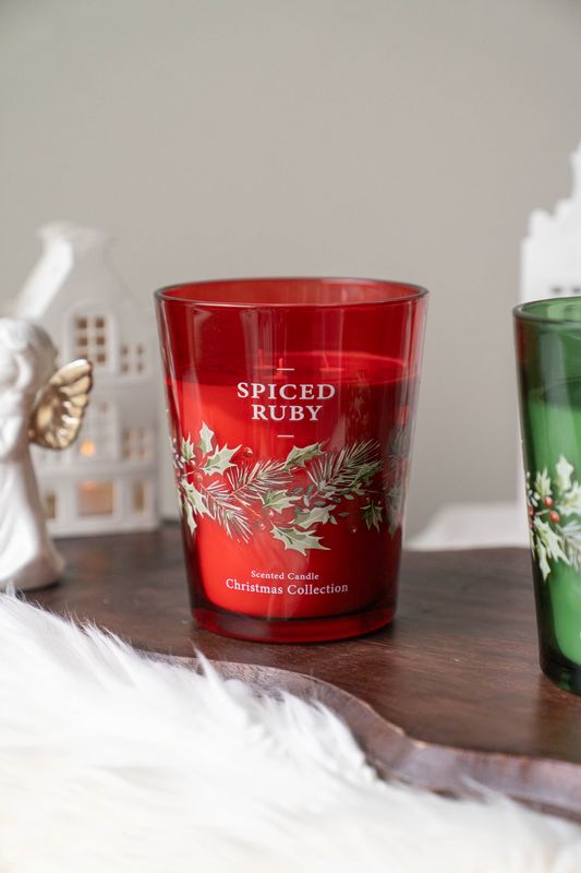 Duftlys 16cm - Spiced Ruby