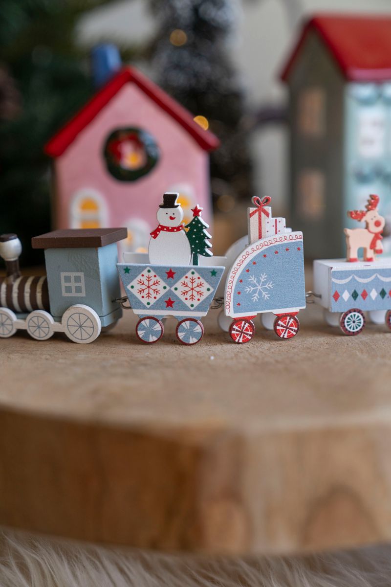 Tog 20cm - Brun/Blå