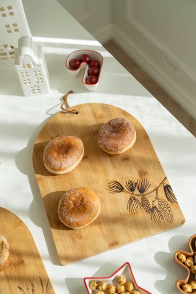 Hovedbilde Bambusfjøl 35x26,5cm - Liten Grenmotiv