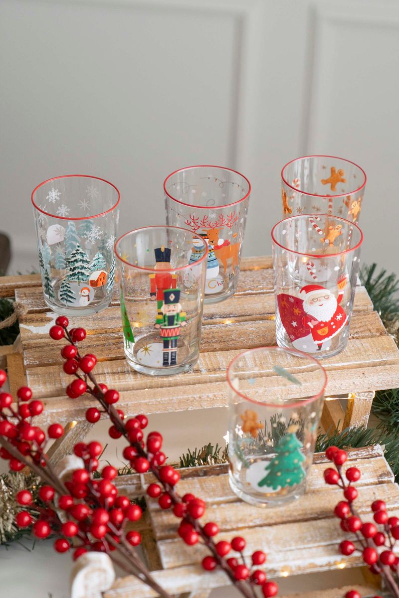 Vannglass 500ml - Pepperkake