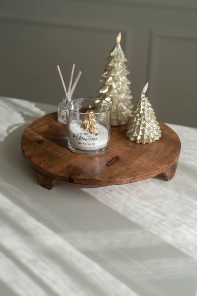 Hovedbilde Trefat Mørk 37cm 