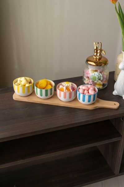 Hovedbilde Suna serveringssett – 4 skåler m/håndtak